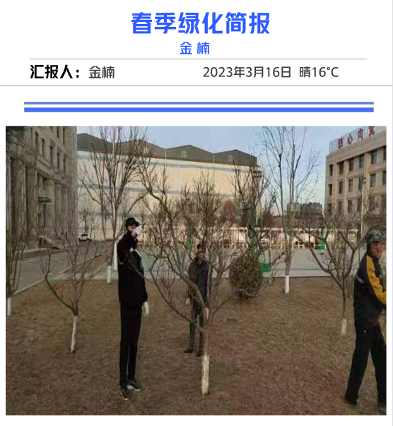 春季修剪好時(shí)節(jié)，園林工人修剪忙